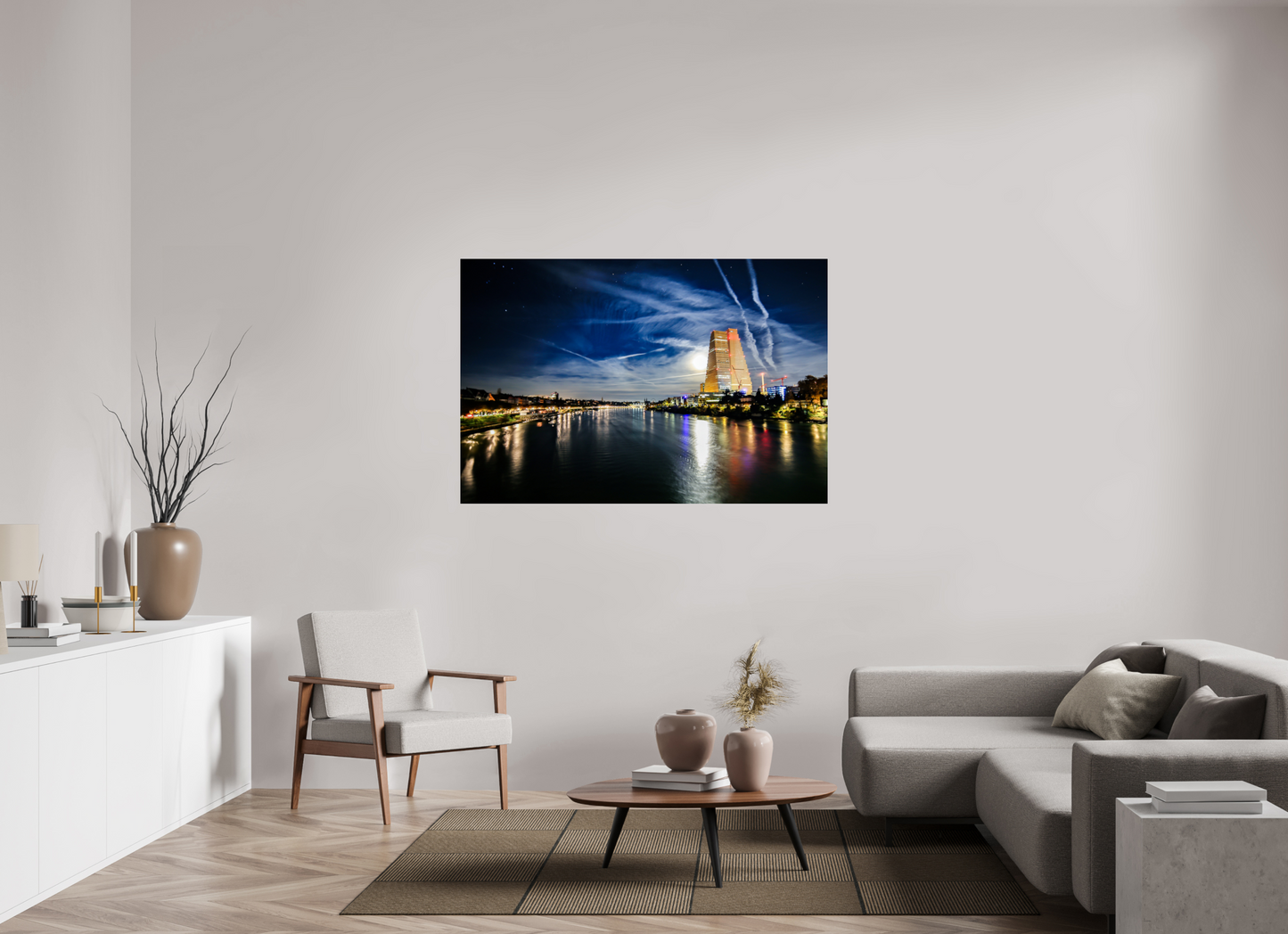 150 x 100 cm, Photo Print Under Acrylic Glass Basler Morgenstunden