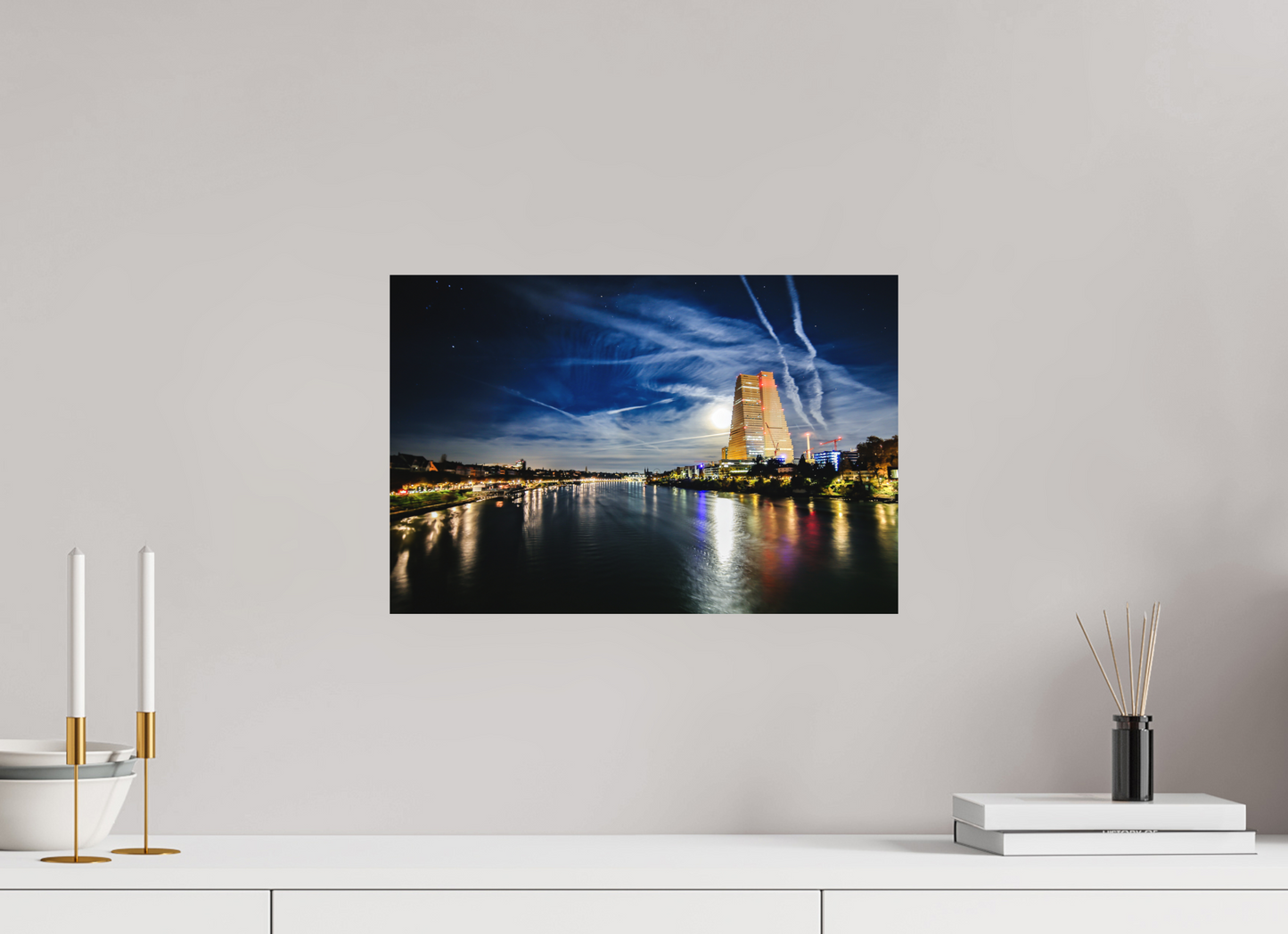 45 x 30 cm, Fine Art Print Basler Morgenstunden