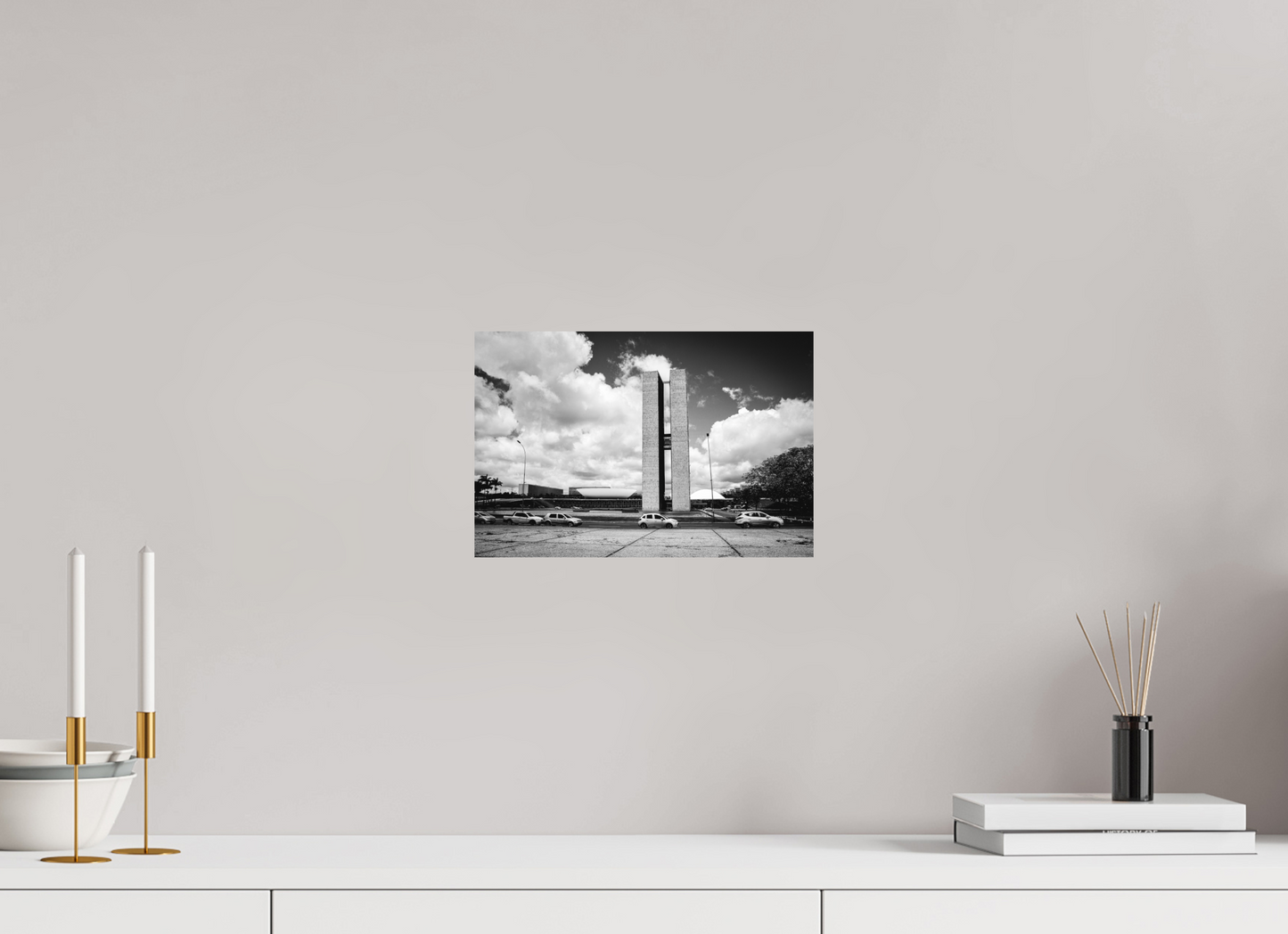 30 x 20 cm, Fine Art Print Praça dos três poderes