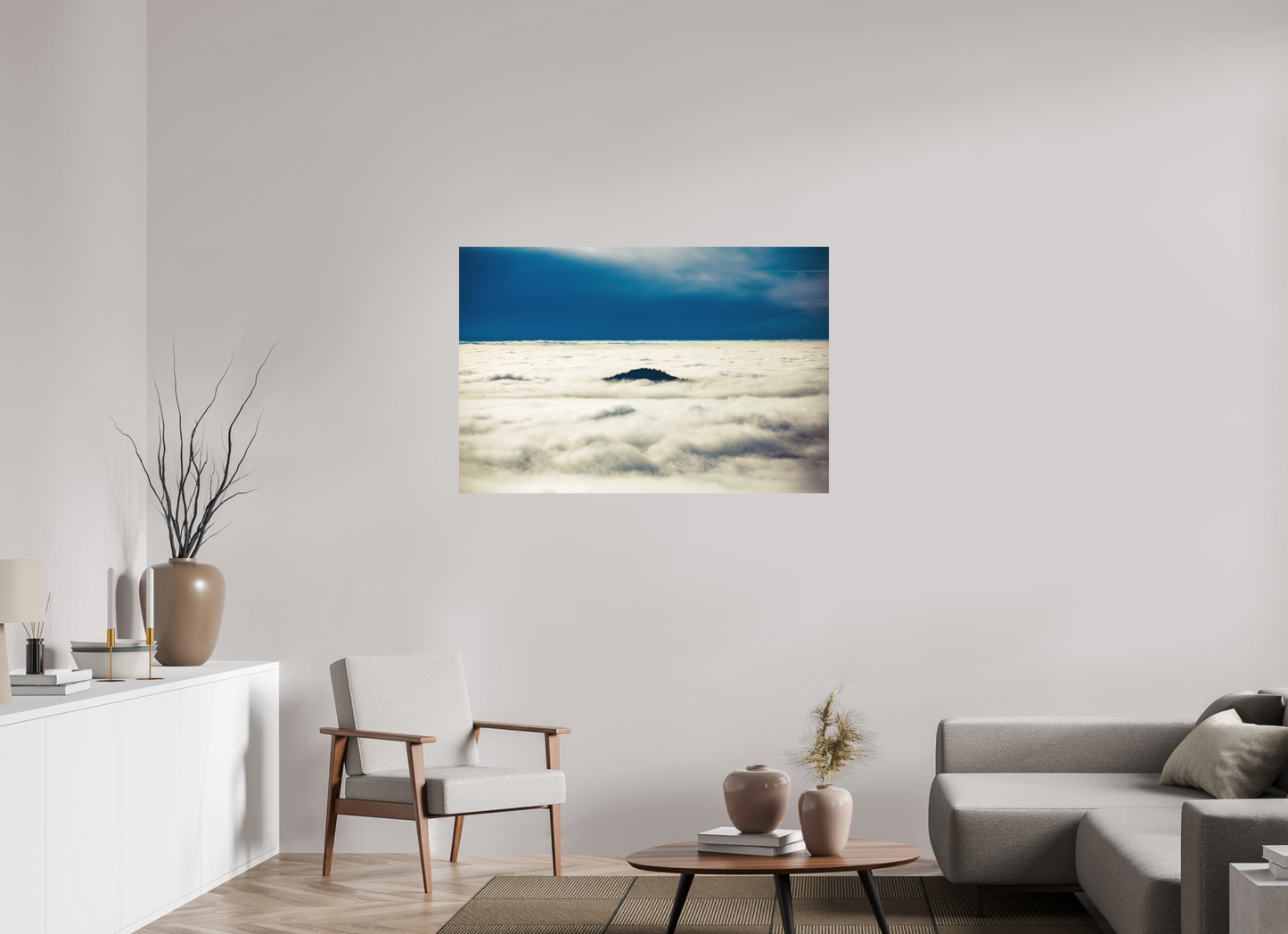 120 x 80 cm, Fine Art Print Eine Insel im Schwarzwald
