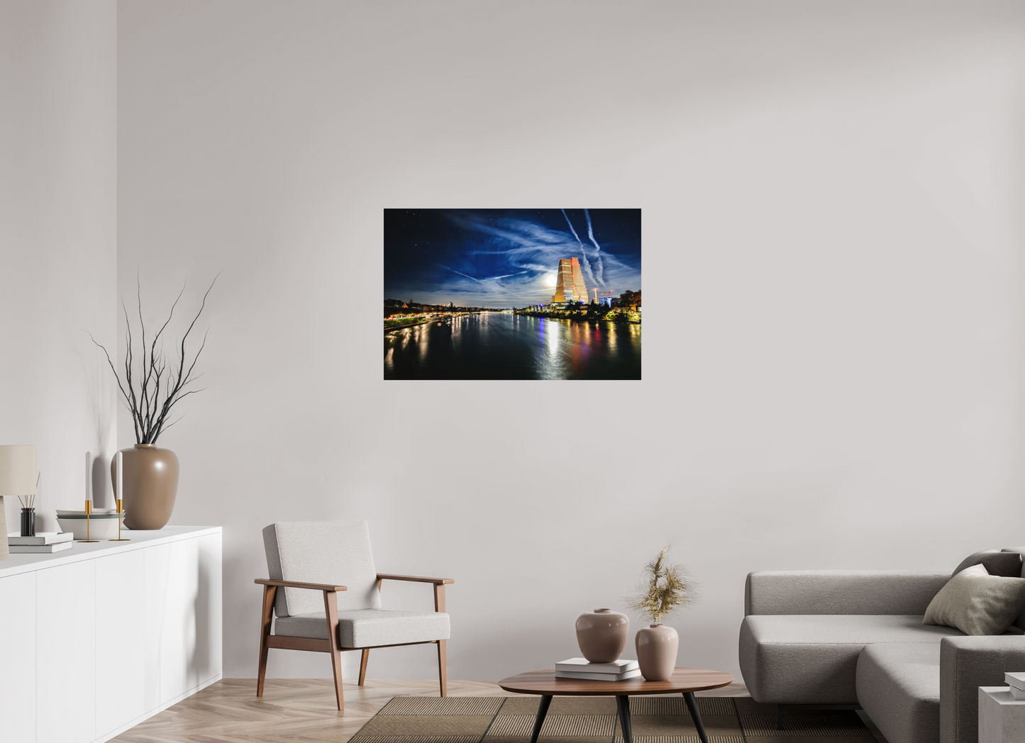 105 x 70 cm, Fine Art Print Basler Morgenstunden
