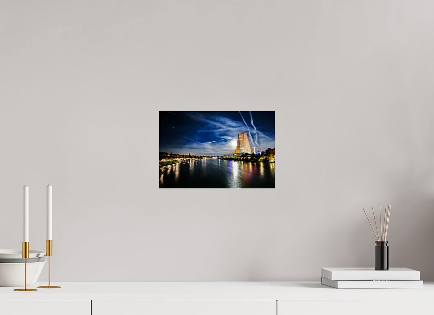 30 x 20 cm, Photo Print Under Acrylic Glass Basler Morgenstunden