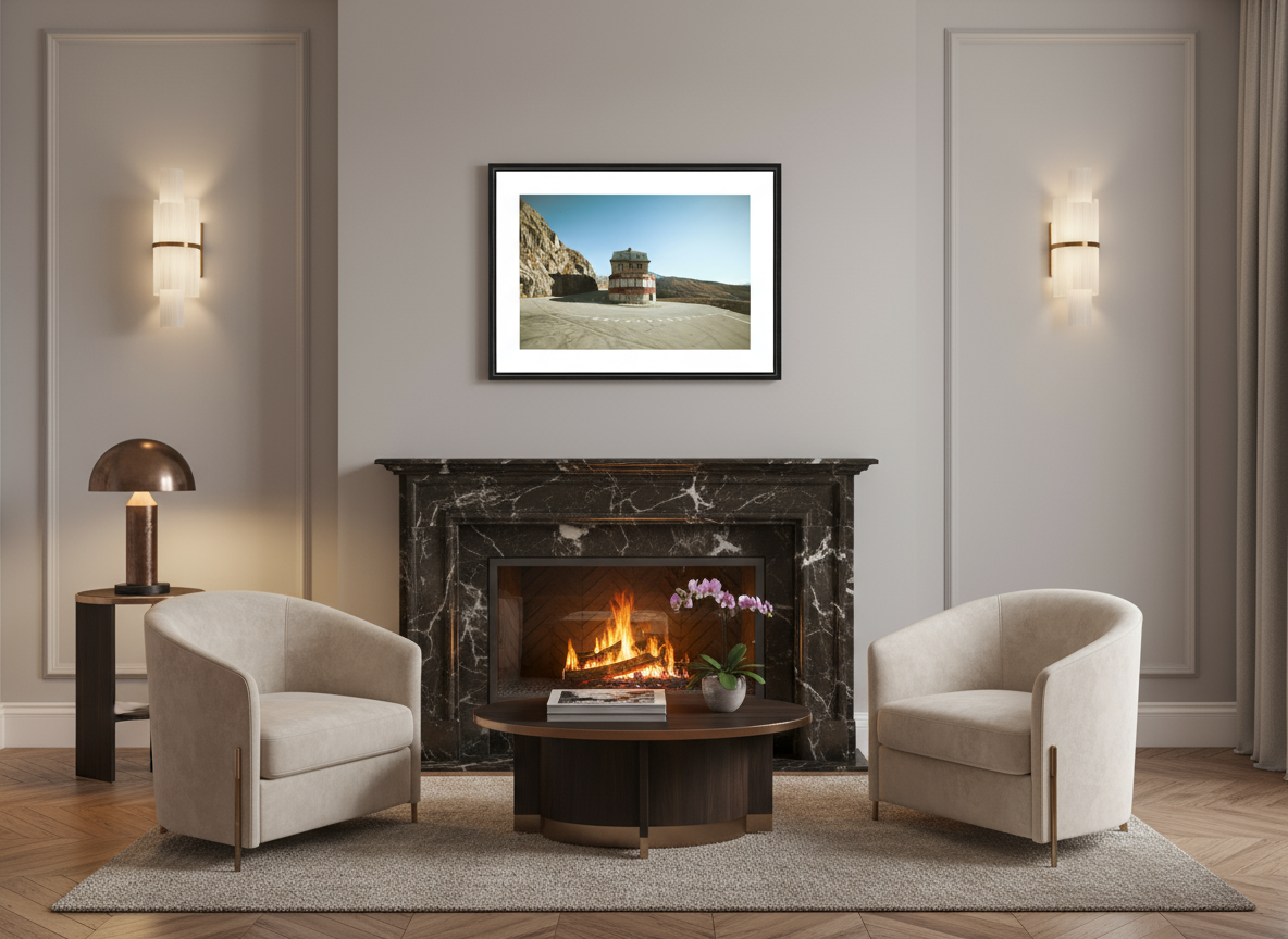 Hotel Belvedere, Furkapass (Wes Anderson Stil) (exklusive line)