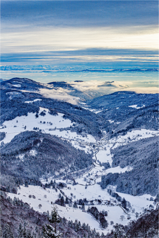 Main image Winterblick vom Belchen