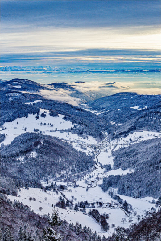 Main image Winterblick vom Belchen