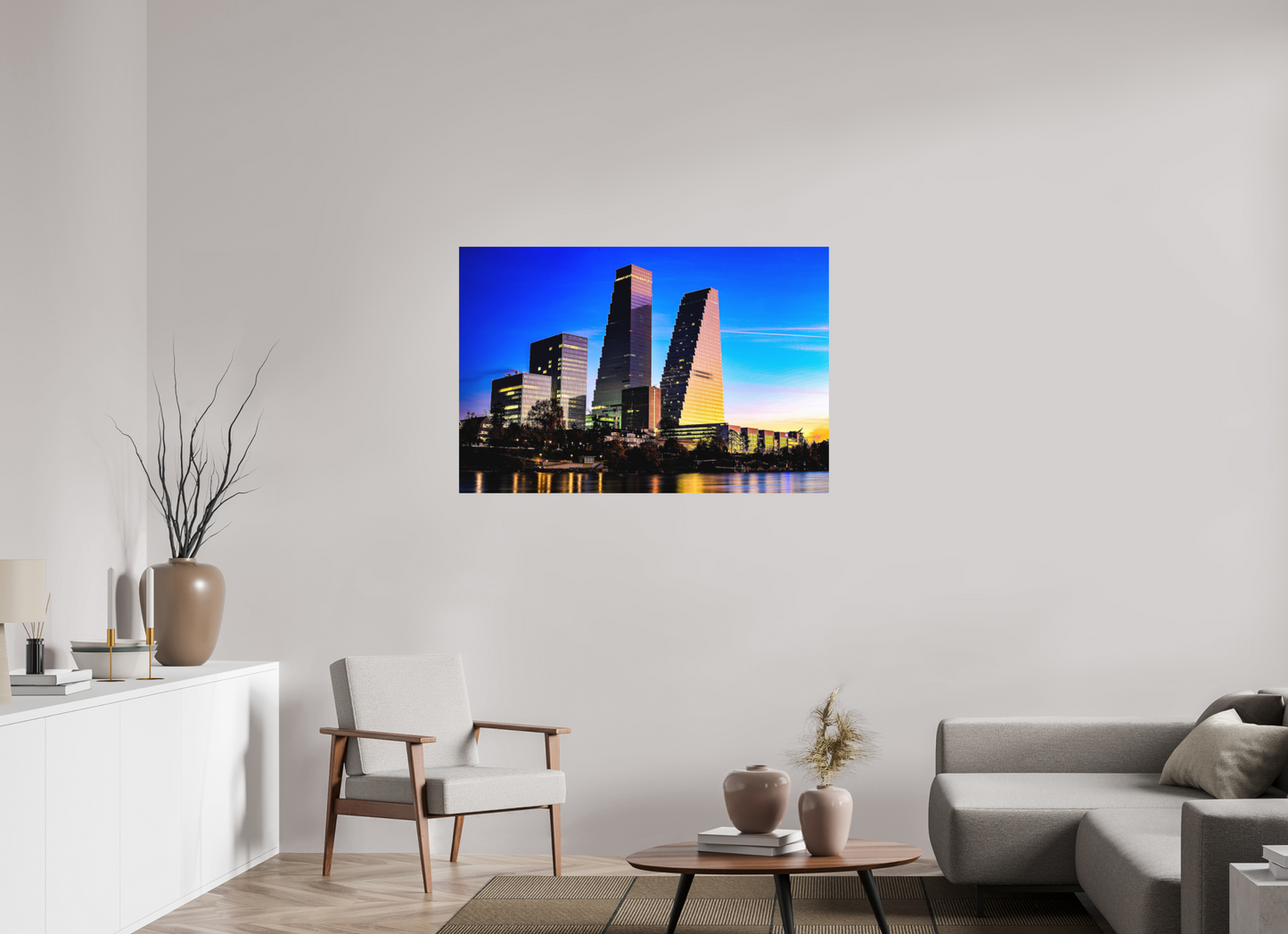 120 x 80 cm, Fine Art Print Roche-Türme im Morgenlicht