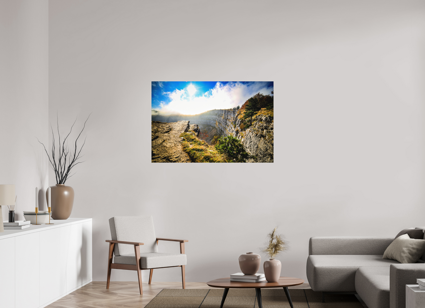 120 x 80 cm, Fine Art Print Creux du van