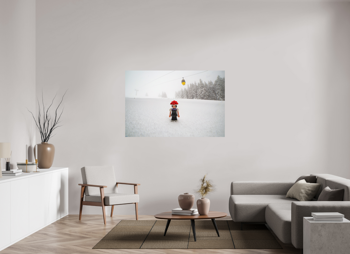 150 x 100 cm, Fine Art Print Schwarzwaldmarie am Belchen