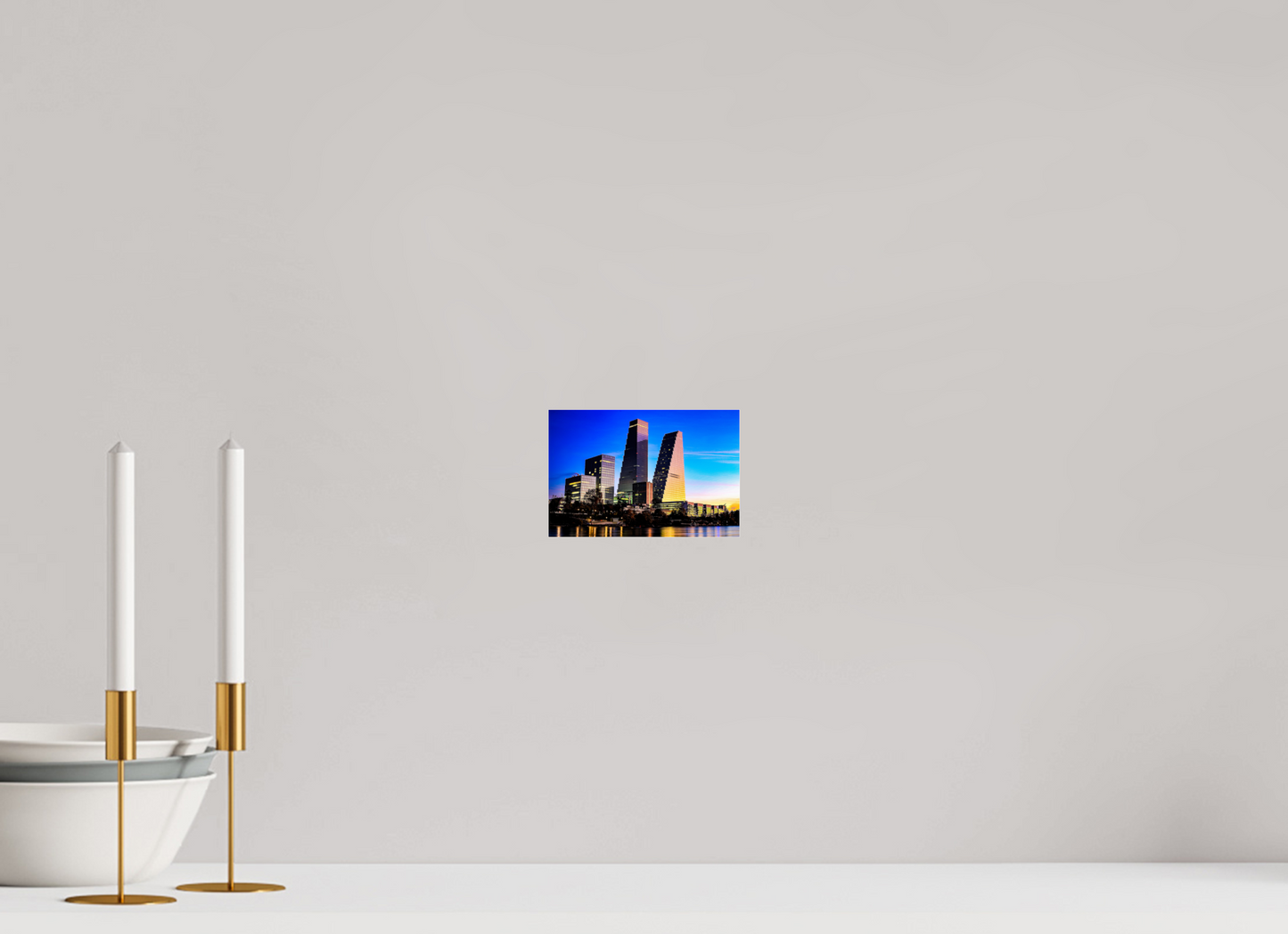 15 x 10 cm, Photo Print Under Acrylic Glass Roche-Türme im Morgenlicht