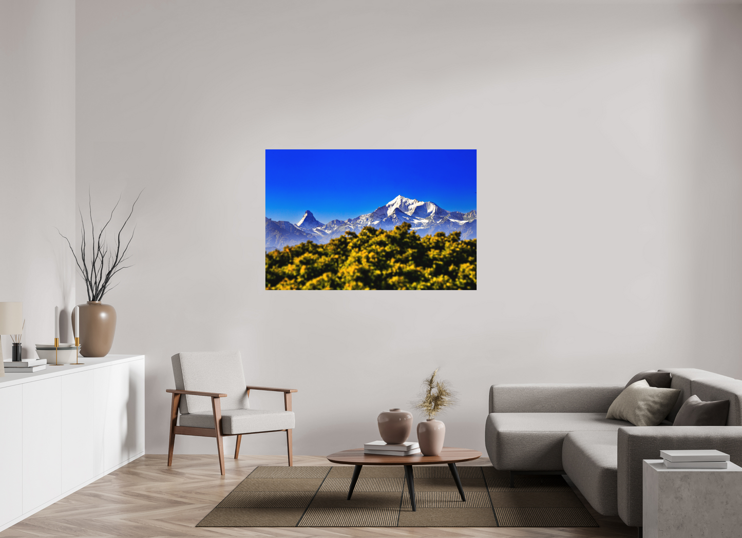 150 x 100 cm, Fine Art Print Matterhornblick