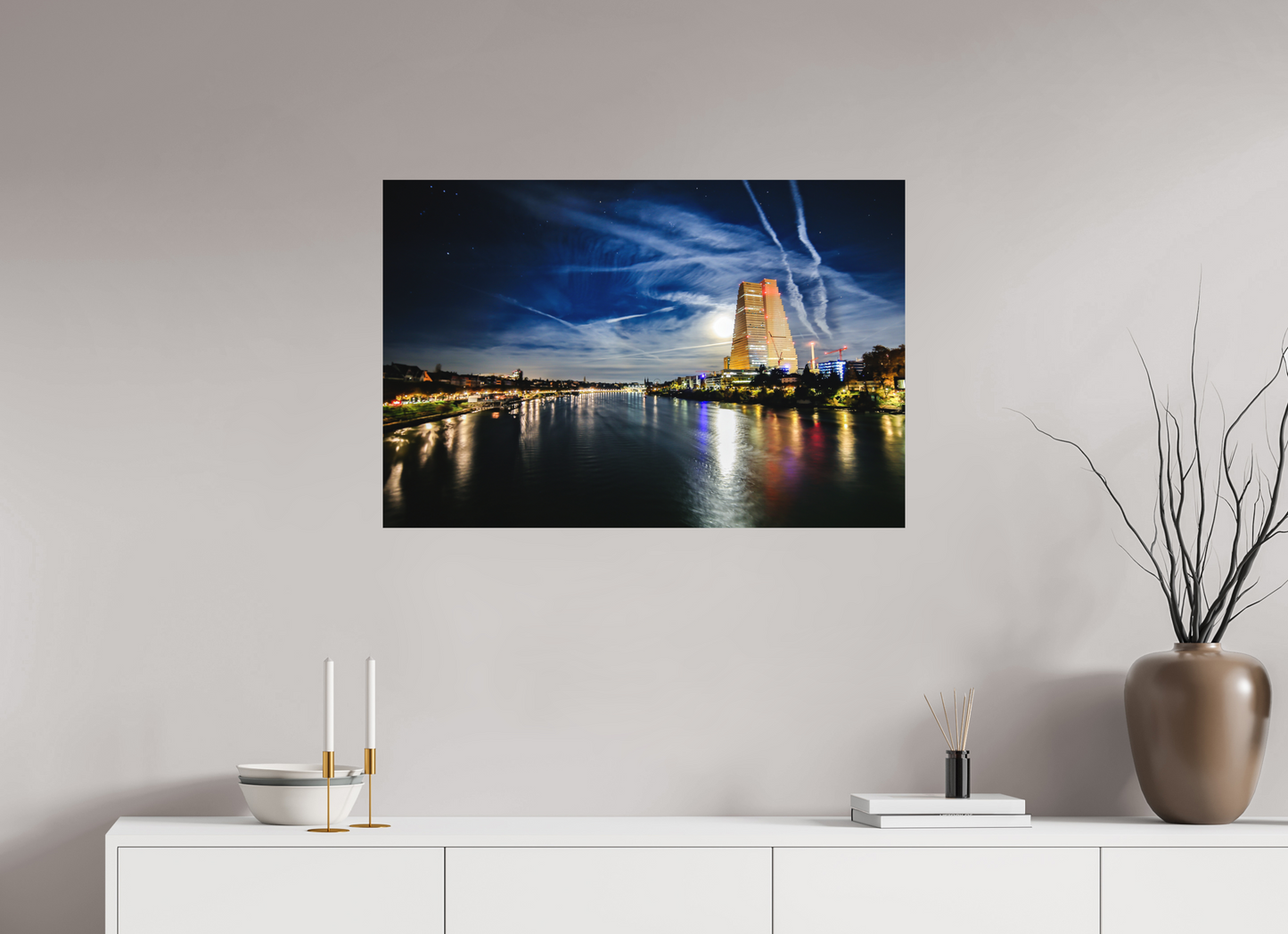 90 x 60 cm, Fine Art Print Basler Morgenstunden