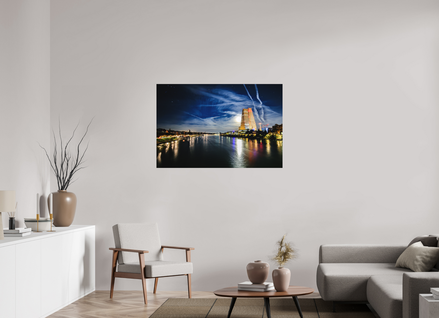 120 x 80 cm, Fine Art Print Basler Morgenstunden