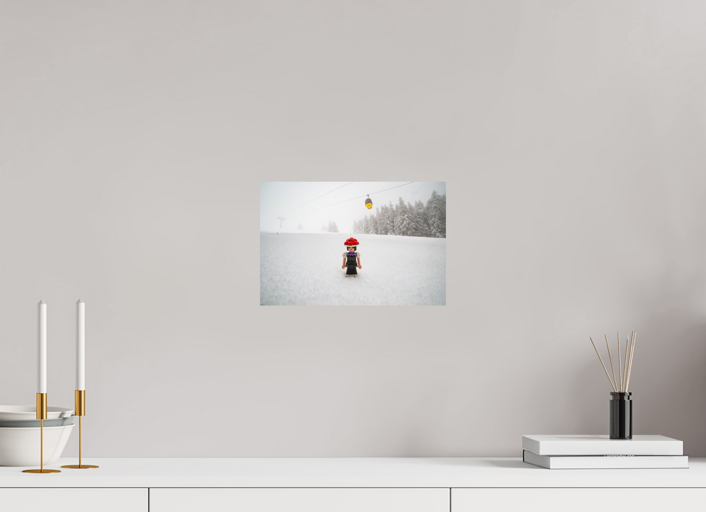 30 x 20 cm, Fine Art Print Schwarzwaldmarie am Belchen