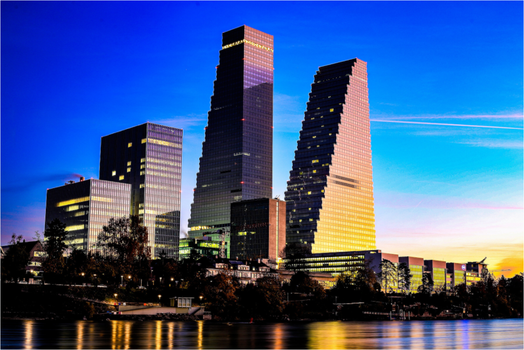 Main image Roche-Türme im Morgenlicht