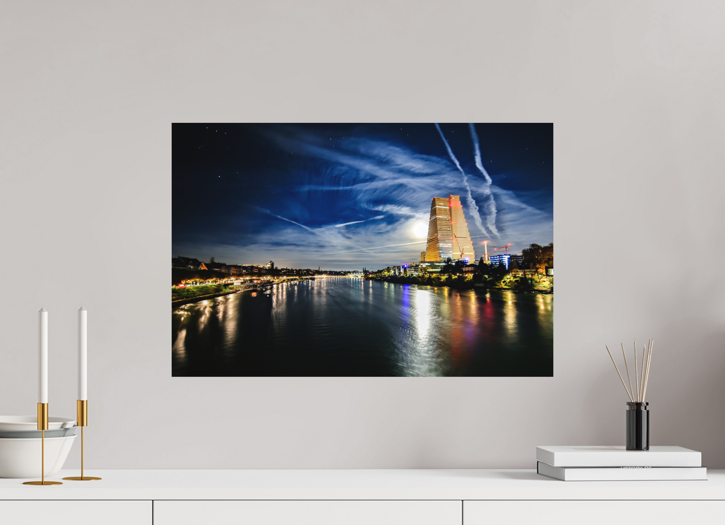 60 x 40 cm, Fine Art Print Basler Morgenstunden