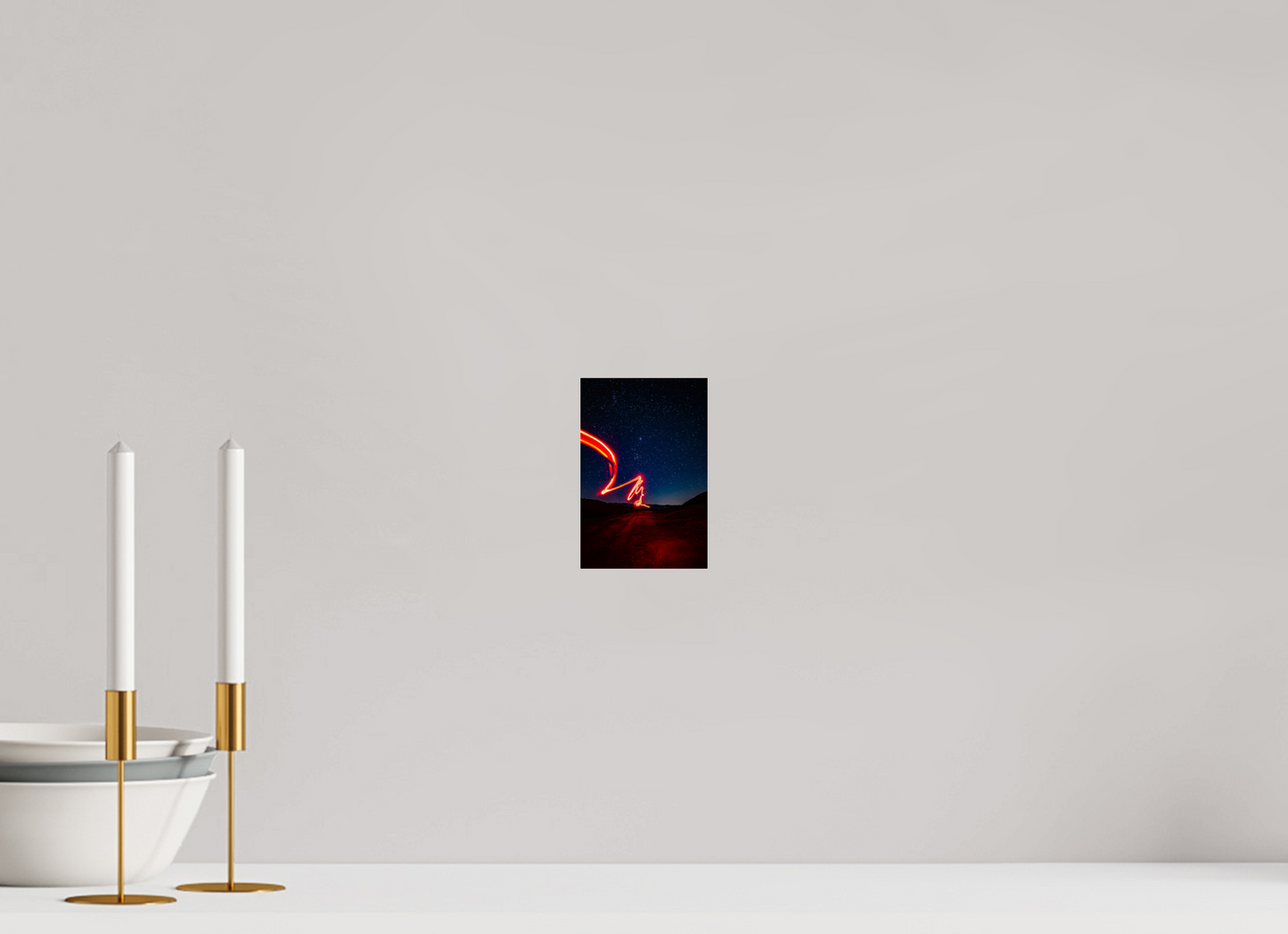 10 x 15 cm, Photo Print Under Acrylic Glass Schwarzwälder Nacht