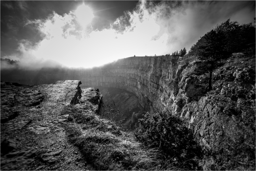 Main image Creux du Van blackandwhite